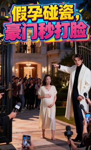 短剧《假孕碰瓷，豪门秒打脸》海报