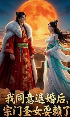 短剧《我同意退婚后，宗门圣女耍赖了》海报