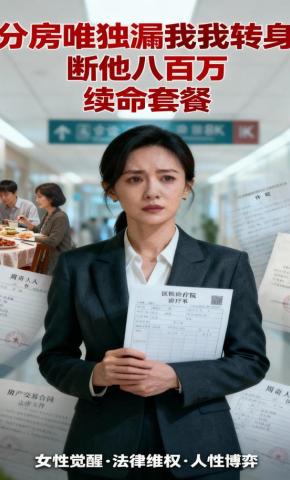 短剧《分房唯独漏我我转身断他八百万续命套餐》海报