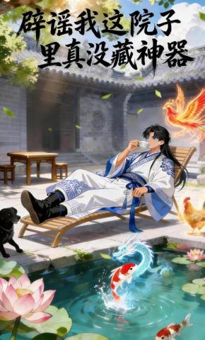 短剧《辟谣我这院子里真没藏神器》海报