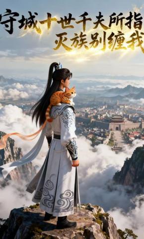 短剧《守城十世千夫所指！灭族别缠我》海报