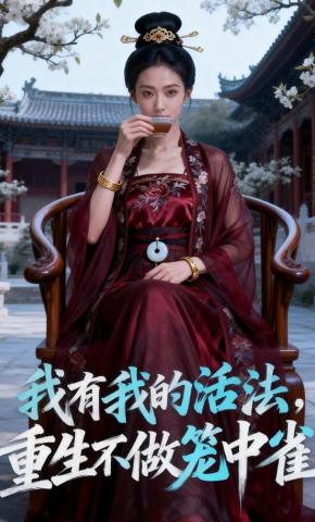 短剧《我有我的活法，重生不做笼中雀》海报