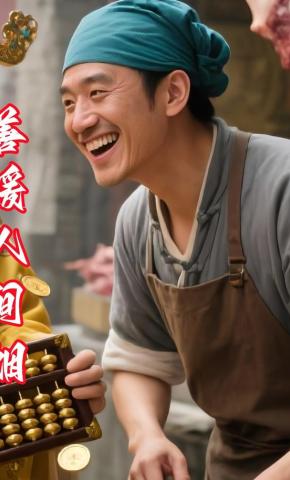 短剧《善暖人间烟》海报