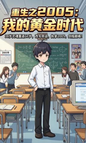 短剧《重生之2005：我的黄金时代》海报