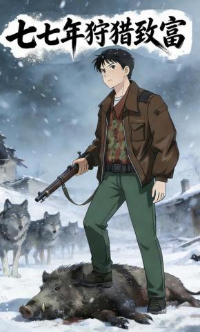 短剧《七七年致富狩猎》海报