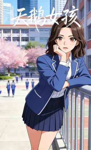 短剧《天鹅女孩》海报