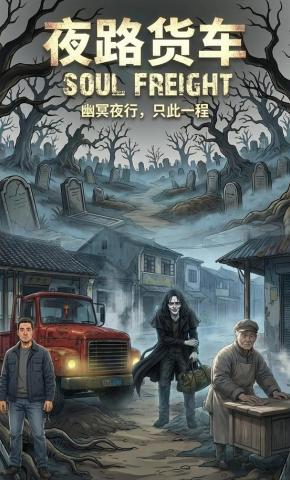 短剧《夜路货车》海报