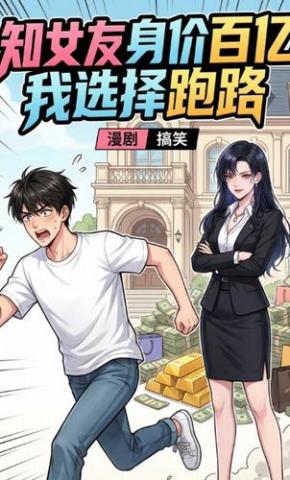 短剧《知女友身价百亿我选择跑路》海报