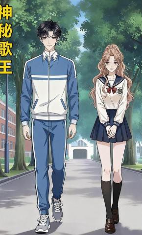 短剧《神秘歌王》海报