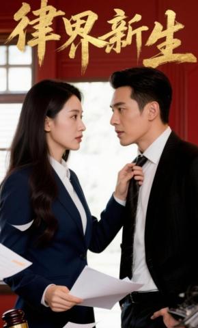 短剧《律界新生》海报