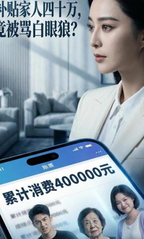 短剧《补贴家人四十万，竟被骂白眼狼？》海报