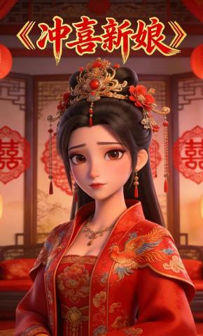 短剧《冲喜新娘》海报