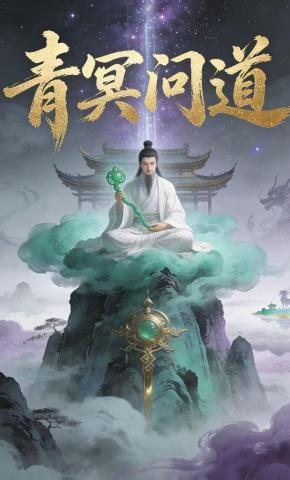 短剧《青冥问道》海报