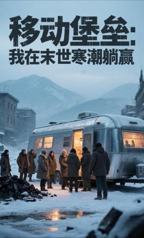短剧《移动堡垒：我在末世寒潮躺赢》海报