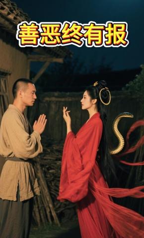 短剧《善有善报》海报