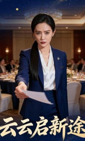 短剧《云云启新途》海报