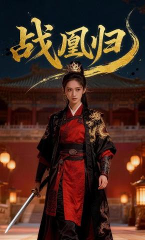 短剧《战凰归》海报