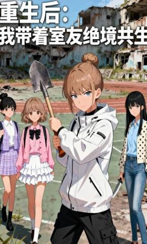 短剧《重生后：我带着室友绝境共生》海报