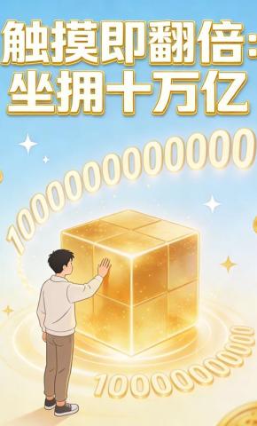 短剧《触摸即翻倍：坐拥十万亿》海报