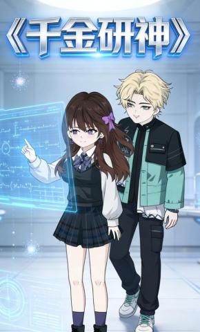 短剧《千金研神》海报