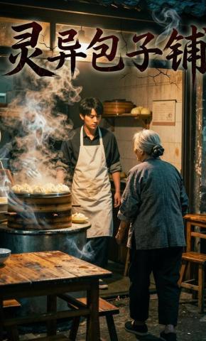 短剧《灵异包子铺》海报