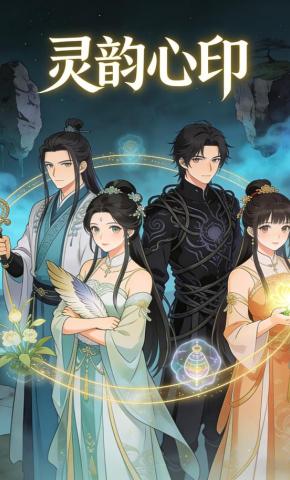短剧《灵韵心印》海报