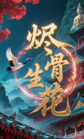 短剧《烬骨生花》海报