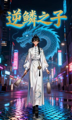 短剧《逆鳞之子》海报