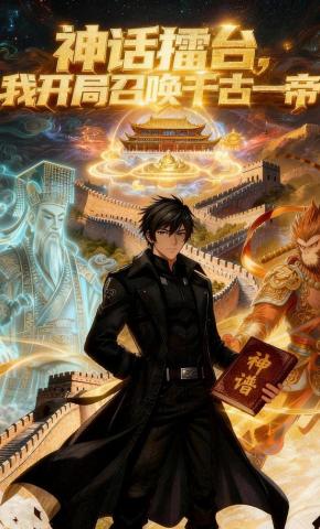 短剧《神话擂台，我开局召唤千古一帝》海报