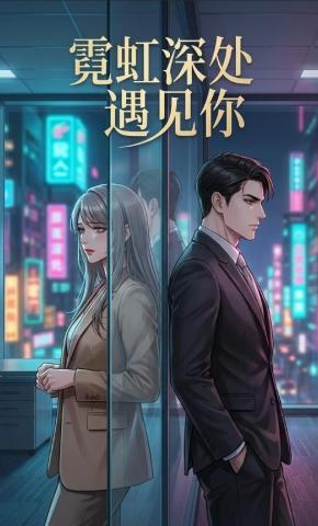 短剧《霓虹深处遇见你》海报