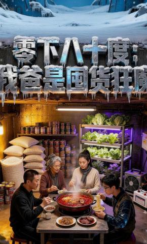 短剧《零下八十度：我爸是囤货狂魔》海报