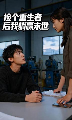 短剧《捡个重生者后我躺赢末世》海报