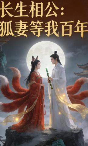 短剧《长生相公：狐妻等我百年》海报