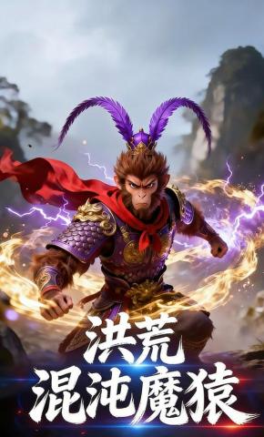 短剧《洪荒混沌魔猿》海报