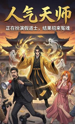 短剧《人气天师》海报