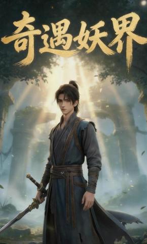 短剧《奇遇妖界》海报