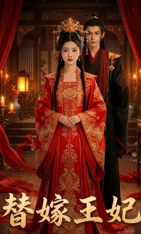 短剧《替嫁王妃》海报