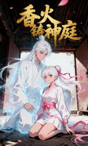 短剧《香火铸神庭》海报