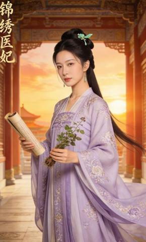 短剧《锦绣医妃》海报