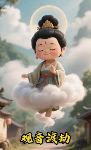 短剧《观音渡劫》海报