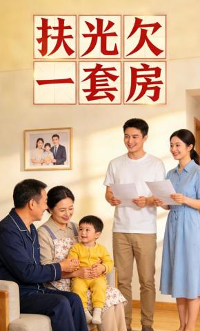 短剧《扶光欠一套房》海报