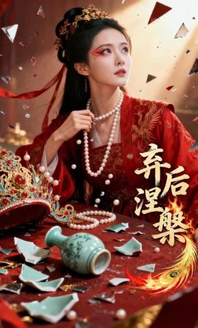 短剧《弃后涅槃》海报