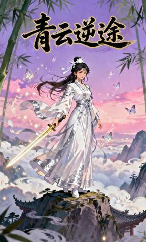 短剧《青云逆途》海报