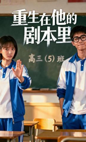 短剧《重生在他的剧本里》海报