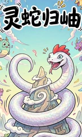 短剧《灵蛇归岫》海报