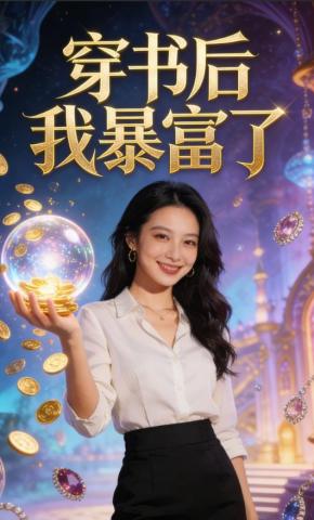 短剧《穿书后我暴富了》海报