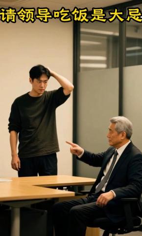 短剧《请领导吃饭是大忌》海报
