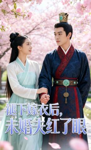 短剧《褪下嫁衣后，未婚夫红了眼》海报