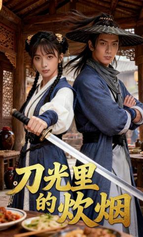 短剧《刀光里的炊烟》海报