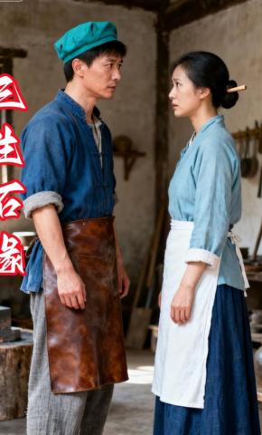 短剧《三生石缘》海报